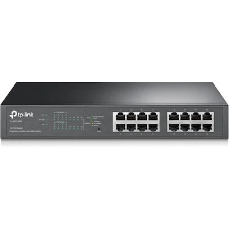 TP-LINK TL-SG1016PE V3.0 Unmanaged L2 PoE+ Switch με 16 Θύρες Gigabit (1Gbps) Ethernet