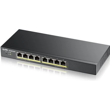 Zyxel GS1900-8HP V3 Managed L2 PoE Switch με 8 Θύρες Gigabit (1Gbps) Ethernet