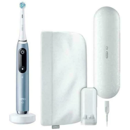 Braun iO Series 9 Luxe Edition Ηλεκτρική Οδοντόβουρτσα με Χρονομετρητή, Αισθητήρα Πίεσης και Θήκη Ταξιδίου Aqua Marine