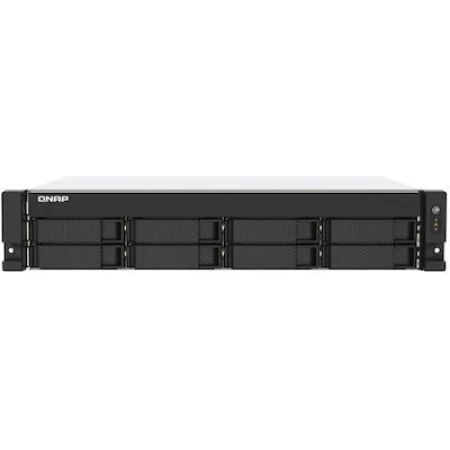 QNap TS-873AEU-RP-4G NAS Rack με 8 θέσεις για HDD/SSD και 2 θύρες Ethernet