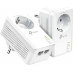 TP-LINK TL-PA7027P KIT v1 Powerline Διπλό για Ενσύρματη Σύνδεση με Passthrough Πρίζα και 2 Θύρες Gigabit Ethernet - Image 1