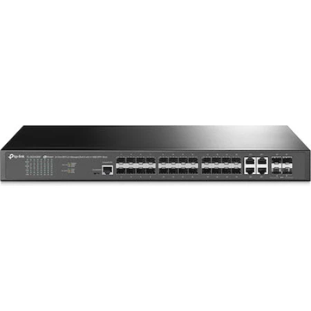TP-LINK TL-SG3428XF V1 Managed L2 Switch με 4 Θύρες Gigabit (1Gbps) Ethernet και 20 SFP Θύρες