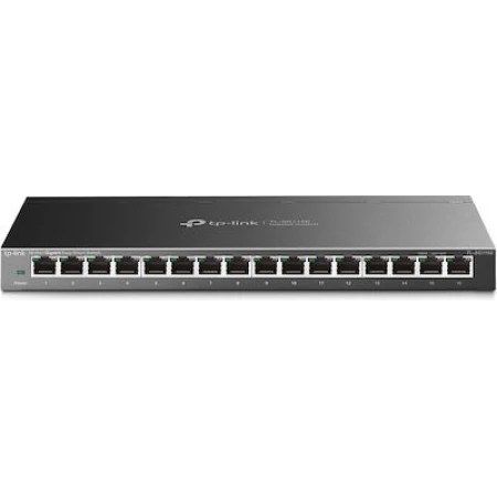 TP-LINK TL-SG116E V1.2 Unmanaged L2 Switch με 16 Θύρες Gigabit (1Gbps) Ethernet