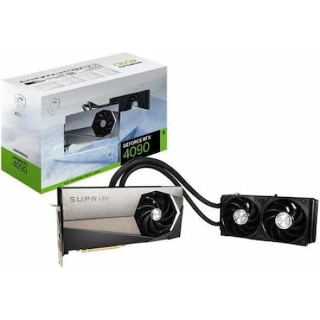 MSI GeForce RTX 4090 24GB GDDR6X Suprim Liquid X Κάρτα Γραφικών