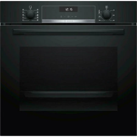 Bosch HBG5370B0 + PIE611BB5E Φούρνος άνω Πάγκου 71lt με Κεραμικές Εστίες Π59.4εκ. Μαύρος