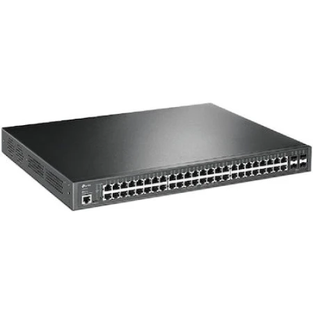 TP-LINK TL-SG3452P v3.2 Managed L2 PoE+ Switch με 48 Θύρες Gigabit (1Gbps) Ethernet και 4 SFP Θύρες