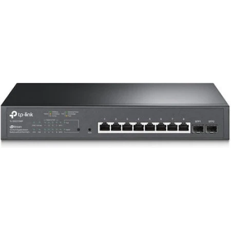 TP-LINK TL-SG2210MP V4 Managed L2 PoE+ Switch με 8 Θύρες Ethernet και 2 SFP Θύρες