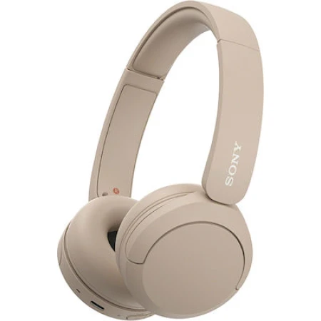 Sony Ασύρματα Bluetooth On Ear Ακουστικά με 40 ώρες Λειτουργίας Μπεζ