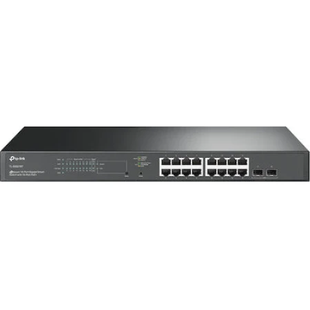 TP-LINK TL-SG2218P V1 Managed L3 PoE+ Switch με 16 Θύρες Gigabit (1Gbps) Ethernet και 2 SFP Θύρες