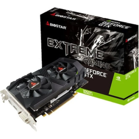 Biostar GeForce GTX 1050 4GB GDDR4 Κάρτα Γραφικών