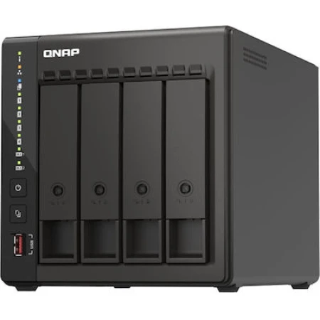 QNap TS-453E-8G NAS με 6 θέσεις για HDD/M.2/SSD και 2 θύρες Ethernet