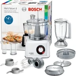 Bosch MC812W620 Πολυμίξερ 1100W με Κάδο 3.9lt και Κανάτα Μπλέντερ Λευκό - Image 6