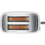 Black & Decker BXTO820E Φρυγανιέρα 2 Θέσεων 820W Λευκή - Image 4