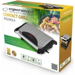 Esperanza Pizzaiola EKG005 Τοστιέρα για 2 Τοστ 750W Γκρι - Image 4
