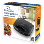 Esperanza Titanum Raspberry Βαφλιέρα 2 Θέσεων σε Ορθογώνιο Σχήμα 750W - Image 4
