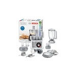 Bosch MC812S844 Πολυμίξερ 1250W με Κάδο 3.9lt και Κανάτα Μπλέντερ Λευκό - Image 3