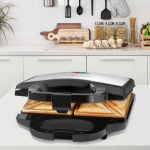 Clatronic ST 3778 Τοστιέρα για 2 Τοστ 750W Μαύρη - Image 3