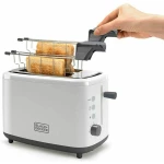 Black & Decker BXTOA820E Φρυγανιέρα 2 Θέσεων 820W Λευκή - Image 3