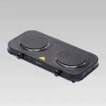 Maestro MR-771-2 Επιτραπέζια Εστία Εμαγιέ Διπλή Μαύρη - Image 2