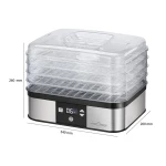 Profi Cook PC-DR 1116 Αποξηραντής Τροφίμων με 4 Ράφια και Ρυθμιζόμενη Θερμοκρασία 40-70°C - Image 5