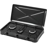 Ravanson K-03TB Επιτραπέζια Εστία Υγραερίου Τριπλή Μαύρη - Image 1
