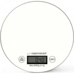 Esperanza EKS003 Ψηφιακή Ζυγαριά Κουζίνας 1gr/5kg White - Image 1