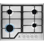 Electrolux EGS6426SX Εστία Υγραερίου Αυτόνομη Inox 59.5x51εκ. - Image 1