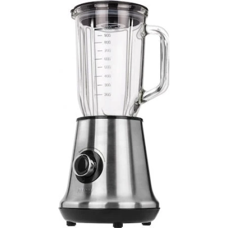 MPM MBL-15M Μπλέντερ για Smoothies με Γυάλινη Κανάτα 1lt 450W Inox