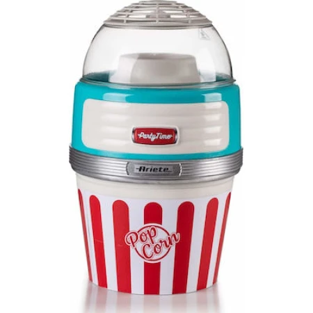 Ariete Pop Corn XL Party TIme Μηχανή Ποπ-Κορν Ζεστού Αέρα 1100W Blue