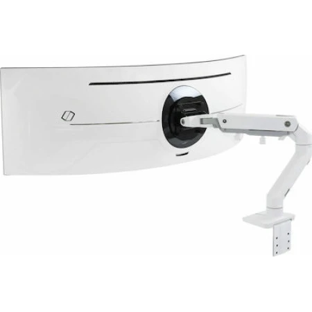 Ergotron HX Βάση Γραφείου Οθόνης έως 49" με Βραχίονα Λευκή