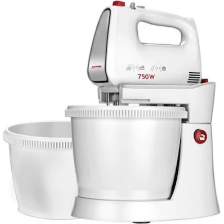 MPM MMR-22Z Μίξερ με Πλαστικό Κάδο 3lt Λευκό 750W