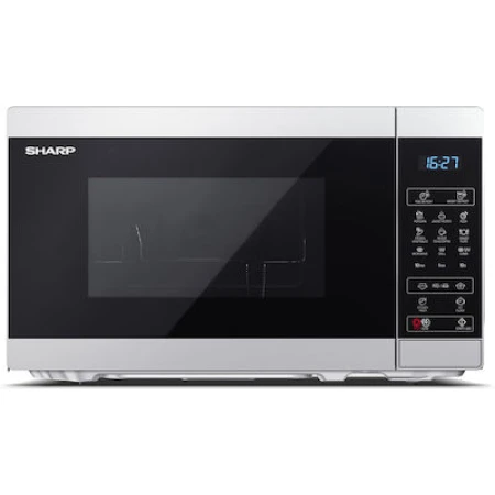 Sharp YC-MG02E-S Φούρνος Μικροκυμάτων με Grill 20lt Γκρι