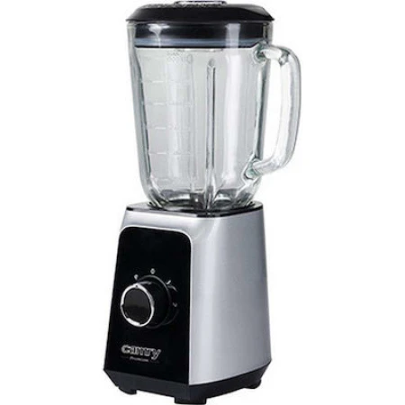 Camry CR 4077 Μπλέντερ για Smoothies με Γυάλινη Κανάτα 1.5lt 500W Inox