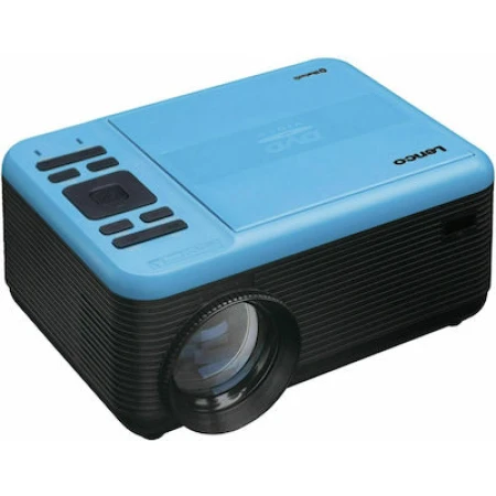 Lenco LPJ-500BU Projector Full HD με Ενσωματωμένα Ηχεία Μπλε
