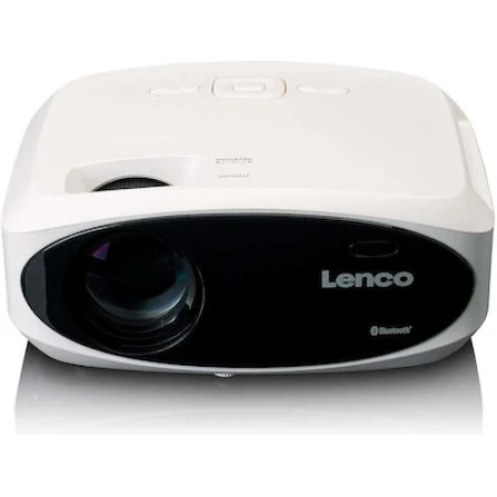 Lenco LPJ-900WH Projector Λάμπας LED με Ενσωματωμένα Ηχεία Λευκός