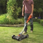 Black & Decker STC1820CM Χορτοκοπτικό Μπαταρίας με Ρόδες 18V 2Ah 2.6kg - Image 3