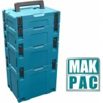 Makita MacPak 4 Εργαλειοθήκη Χειρός Πλαστική Π39.6xB29.6xΥ31.5cm - Image 3