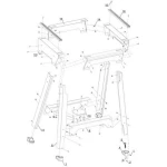 Einhell 4310620 Βάση για Φαλτσοπρίονο - Image 4