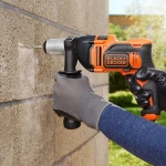 Black & Decker Κρουστικό Δράπανο 850W με Θήκη και με 6 Τρυπάνια - Image 6