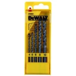 Dewalt Σετ 5 Διαμαντοτρύπανα Καρβιδίου με Κυλινδρικό Στέλεχος για Δομικά Υλικά, Γυαλί και Πλακίδια - Image 5