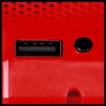 Einhell TC-SR 18 Li BT Solo Ηχείο Bluetooth 6W Κόκκινο - Image 4