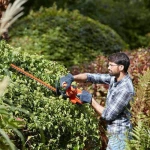 Black & Decker BEHT201 Ηλεκτρικό Μπορντουροψάλιδο 420W με Μήκος Λάμας 45cm - Image 5