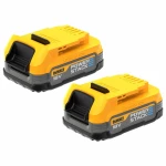 Dewalt 2 Μπαταρίες Εργαλείου Λιθίου 18V με Χωρητικότητα 1.7Ah - Image 2