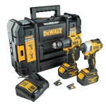 Dewalt Σετ Δραπανοκατσάβιδο & Παλμικό Κατσαβίδι 18V με 2 Μπαταρίες 4Ah και Θήκη - Image 4