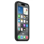 Apple Back Cover Σιλικόνης Μαύρο (iPhone 15 Pro) - Image 4