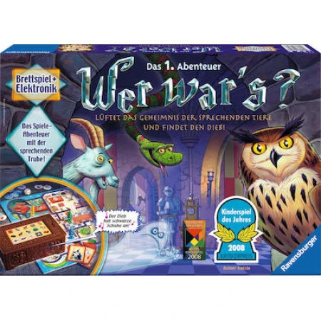 Ravensburger Επιτραπέζιο Παιχνίδι Travel Adventure Wer war's για 2-4 Παίκτες 6+ Ετών