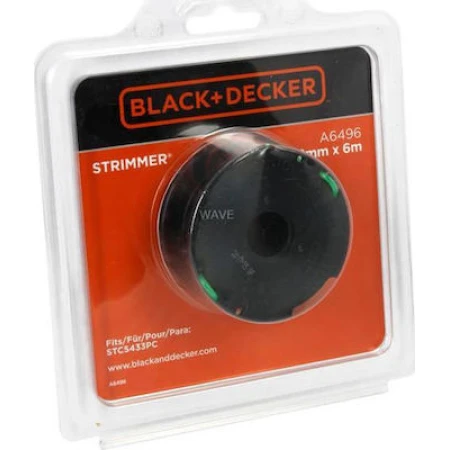 Black & Decker A6496-XJ Μεσινέζα Τετράγωνη Μήκους 6m και Πάχους 2mm