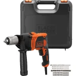 Black & Decker Κρουστικό Δράπανο 850W με Θήκη και με 6 Τρυπάνια - Image 1