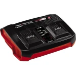 Einhell Φορτιστής Power-X-Twincharger για Μπαταρίες Εργαλείων 18V - Image 1