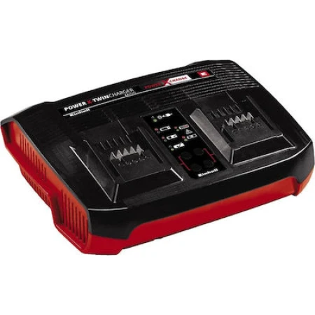 Einhell Φορτιστής Power-X-Twincharger για Μπαταρίες Εργαλείων 18V
